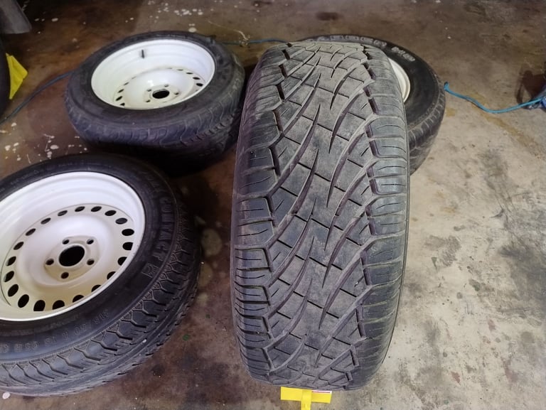 Vauxhall BANDED STEEL WHEELS 15 inch,  (5x110pcd) Fit Carlton, Omega?, Senator?, VectraV6? 