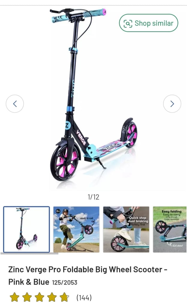 image for Zinc scooter 