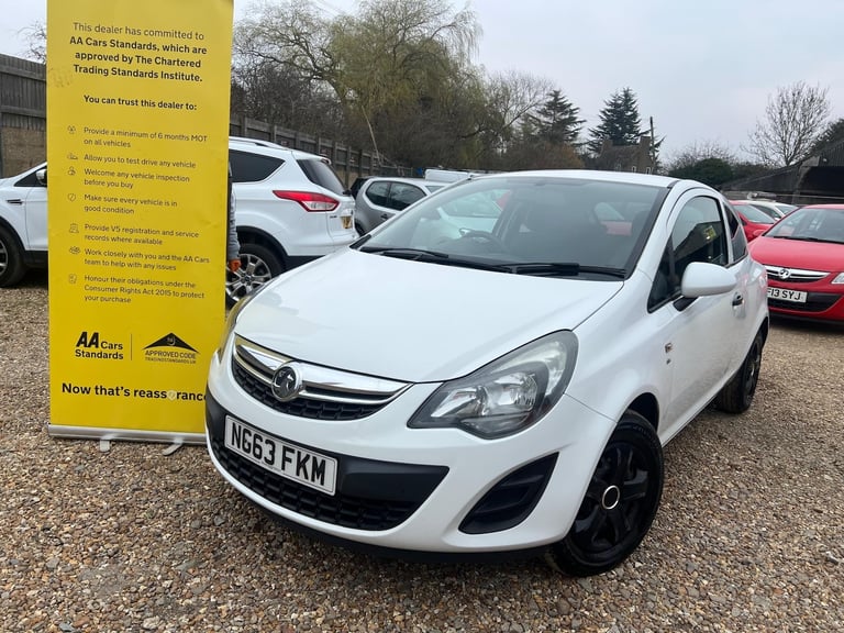 2014 Vauxhall Corsa 1.0 ecoFLEX 12V S Euro 5 3dr HATCHBACK Petrol Manual