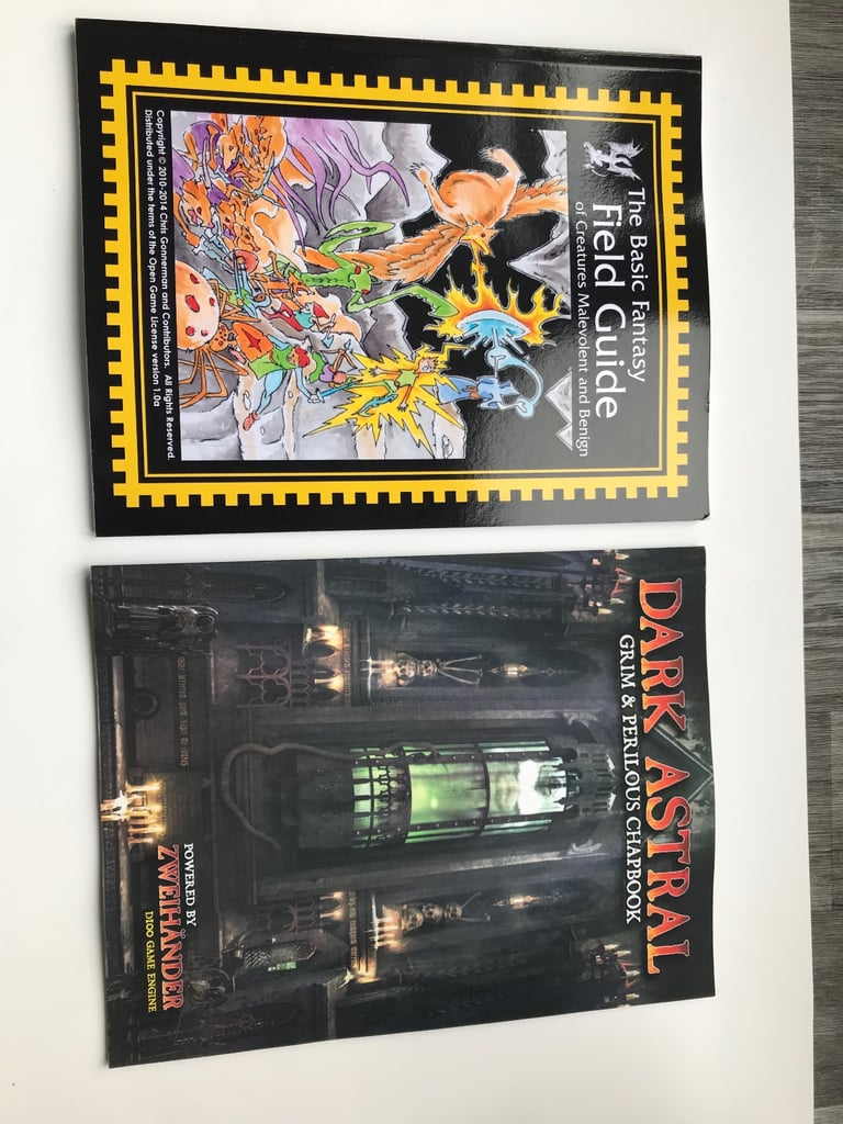image for THE BASIC FANTASY FIELD GUIDE AND THE DARK CRYSTAL PAPERBACKS