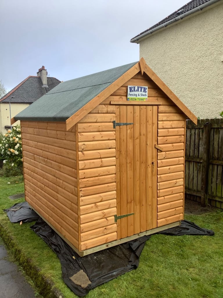 image for 8x6 Apex 20mm Log SUPPLIED & FITTED