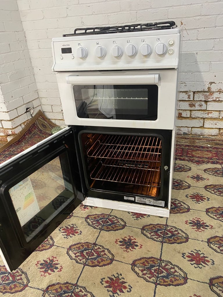 50 CM Electra White Gas Cooker Oven/Grill For Sale Good Conditi