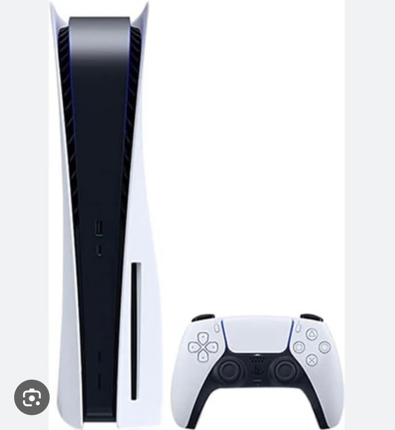 image for PlayStation 5 and steering wheel, gear and pedals 