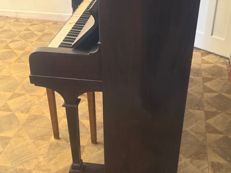 Steinway And Sons Piano Model K  - With Stool