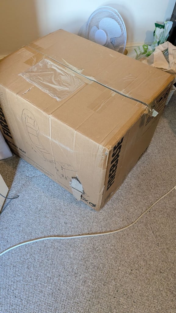 ADX Firebase 23 Racing Simulation Seat - Black & Red