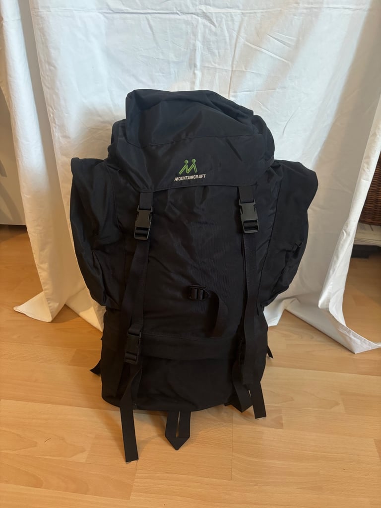 image for Hiking Backpack Black 60L (ish)