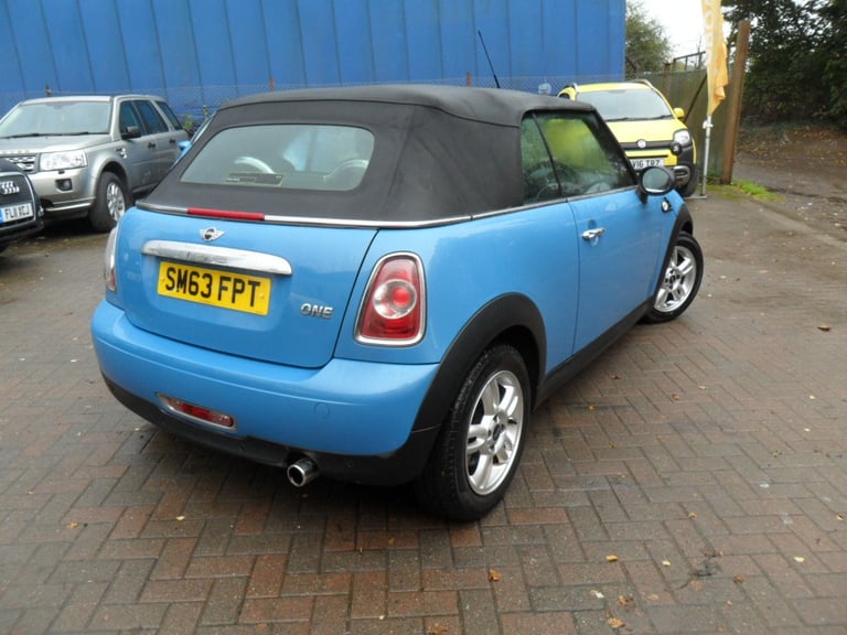 2013 MINI Convertible 1.6 One 2dr CONVERTIBLE Petrol Manual