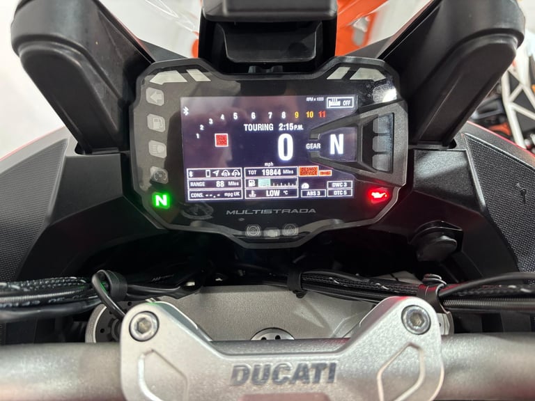 2020 Ducati Multistrada 1200 Enduro ES, Skyhook Suspension, Desmo Service