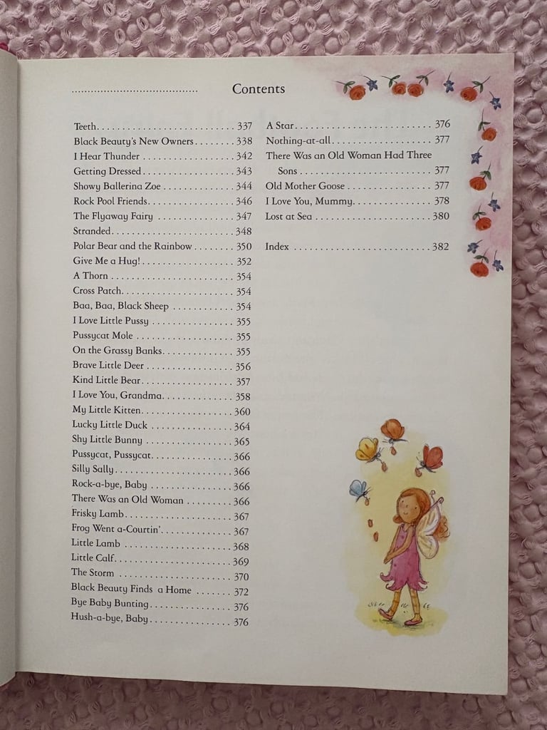 365 Stories and Rhymes for Girls Book