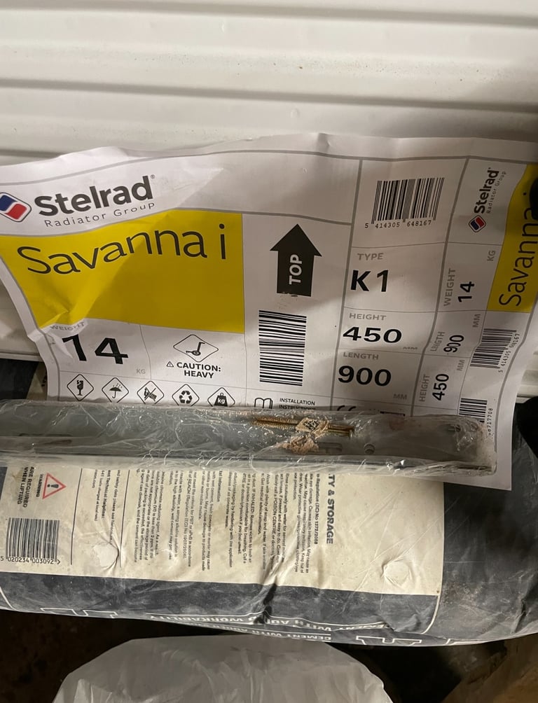 New STELRAD SAVANNA K1 450 900 Radiator