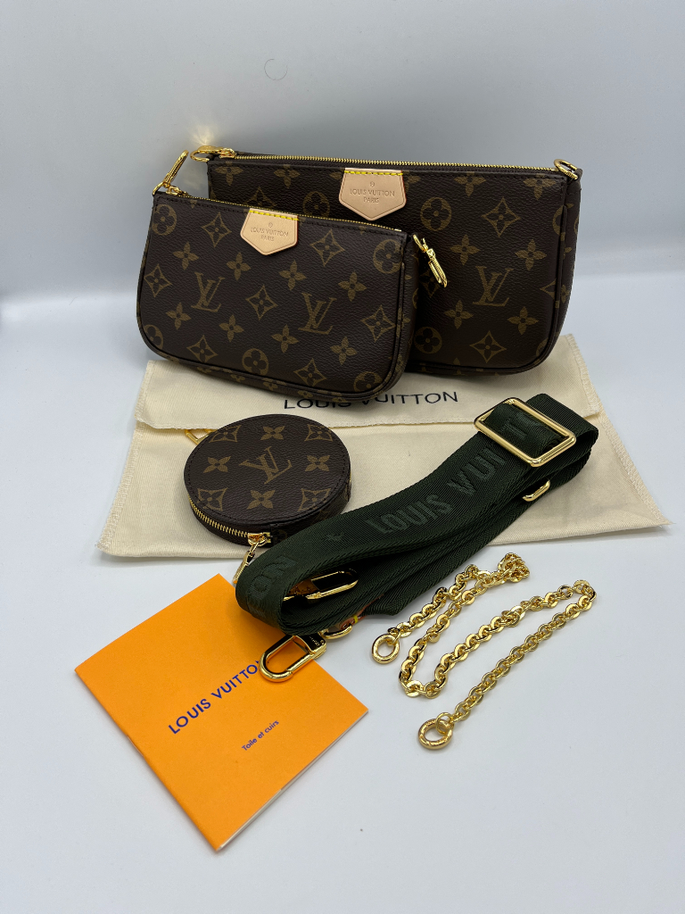 Used Louis Vuitton Multi Pochette Accessoires Handbag for Women