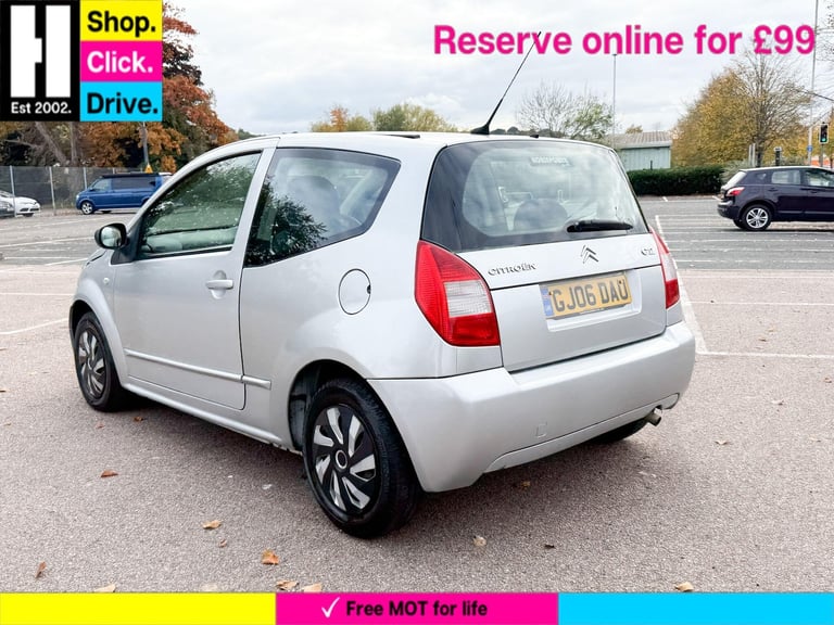 2006 Citroen C2 1.1i SX Hatchback 3dr Petrol Manual (138 g/km, 59 bhp) HATCHBACK Petrol Manual