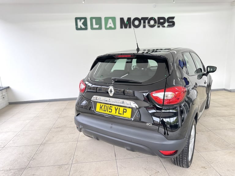 RENAULT CAPTUR 1.5 Dynamique Nav dCi 90 Black Manual Diesel 2015