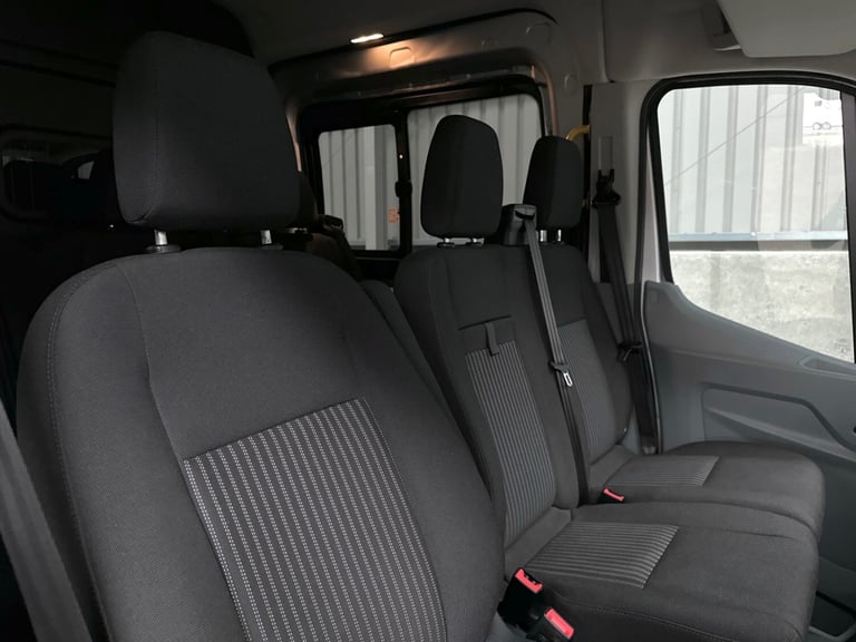 2019 (19) Ford Transit 350 Double Cab Crew Van L3H2 red 2.0 EcoBlue ( 130 bhp )