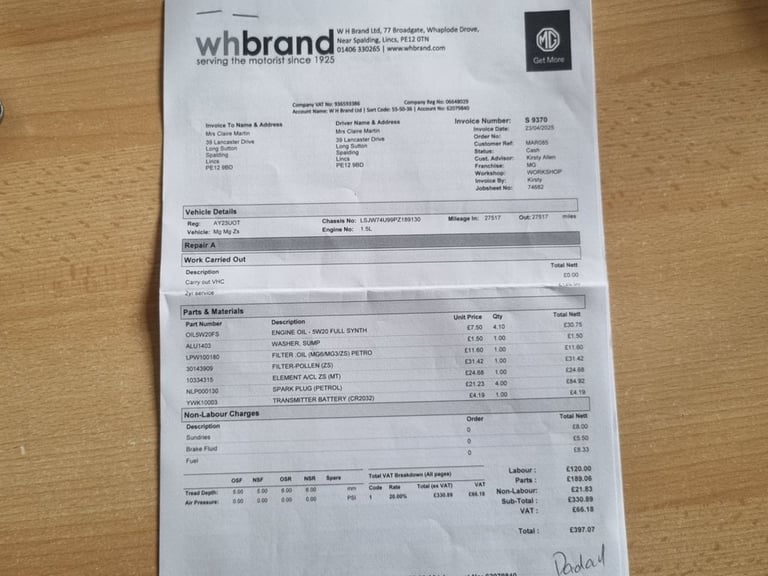 2023 MG MG ZS 1.5 VTi-TECH Exclusive SUV 5dr Petrol Manual Euro 6 (s/s) (106 ps) HATCHBACK Petrol...