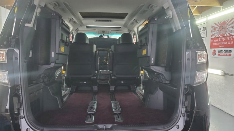  Toyota vellfire golden eyes II 3.5cc auto sunroofs 7 seats only 39k miles 2014