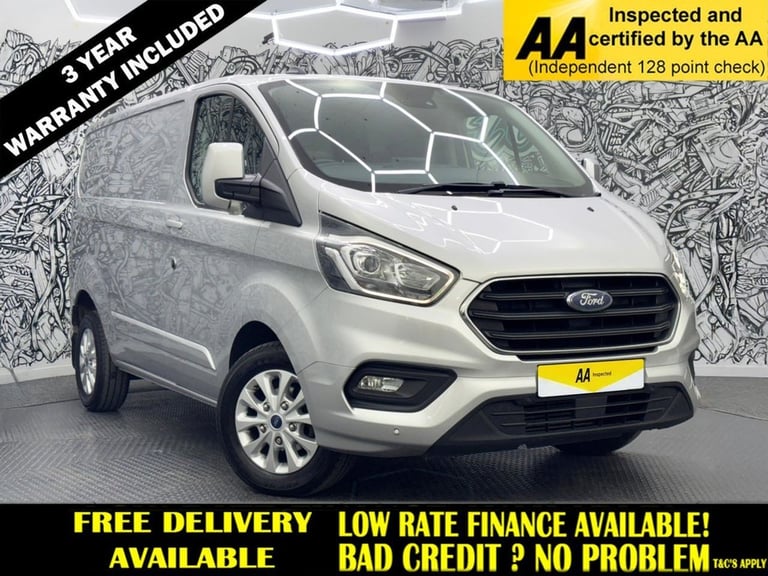 2022 Ford Transit Custom 2.0 280 EcoBlue Limited Panel Van 5dr Diesel Manual L1 H1 Euro 6 (s/s) (...