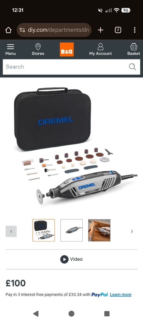 Dremel 4250 Brand New with accessories 