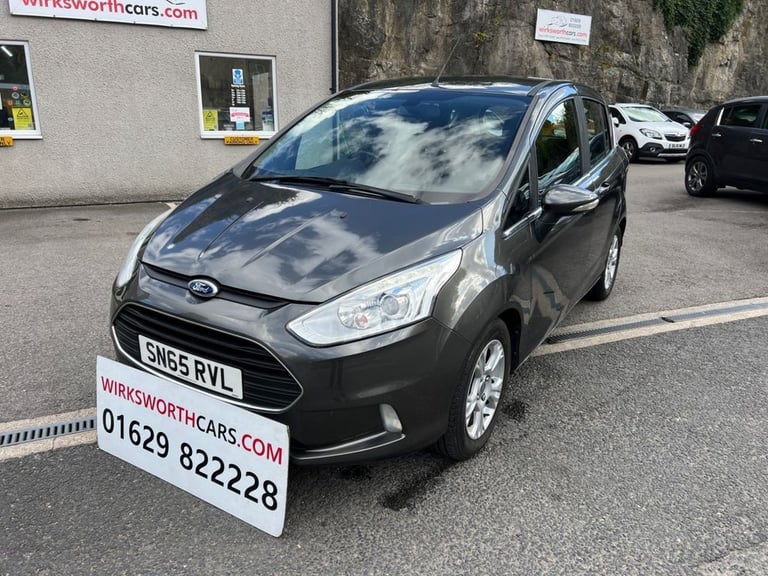 2015 65 FORD B-MAX 1.5 TDCI ZETEC MPV 5DR DIESEL MANUAL EURO 6 (S/S) (75 PS) DIE