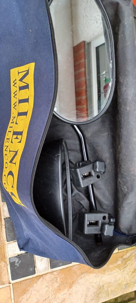 Milenco caravan car wing mirrors