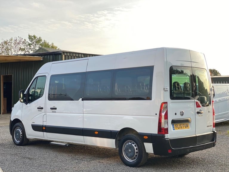 2015 Vauxhall Movano MINI BUS CDTi 3500 FWD L3 H2 Euro 5 5dr PANEL VAN Diesel Manual