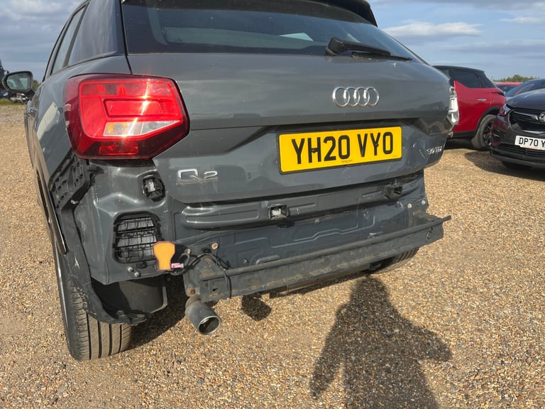 2020 AUDI Q2 SPORT GREY EURO 6 LOGBOOK SALVAGE DAMAGED REPAIR CAT S SUV DIESEL