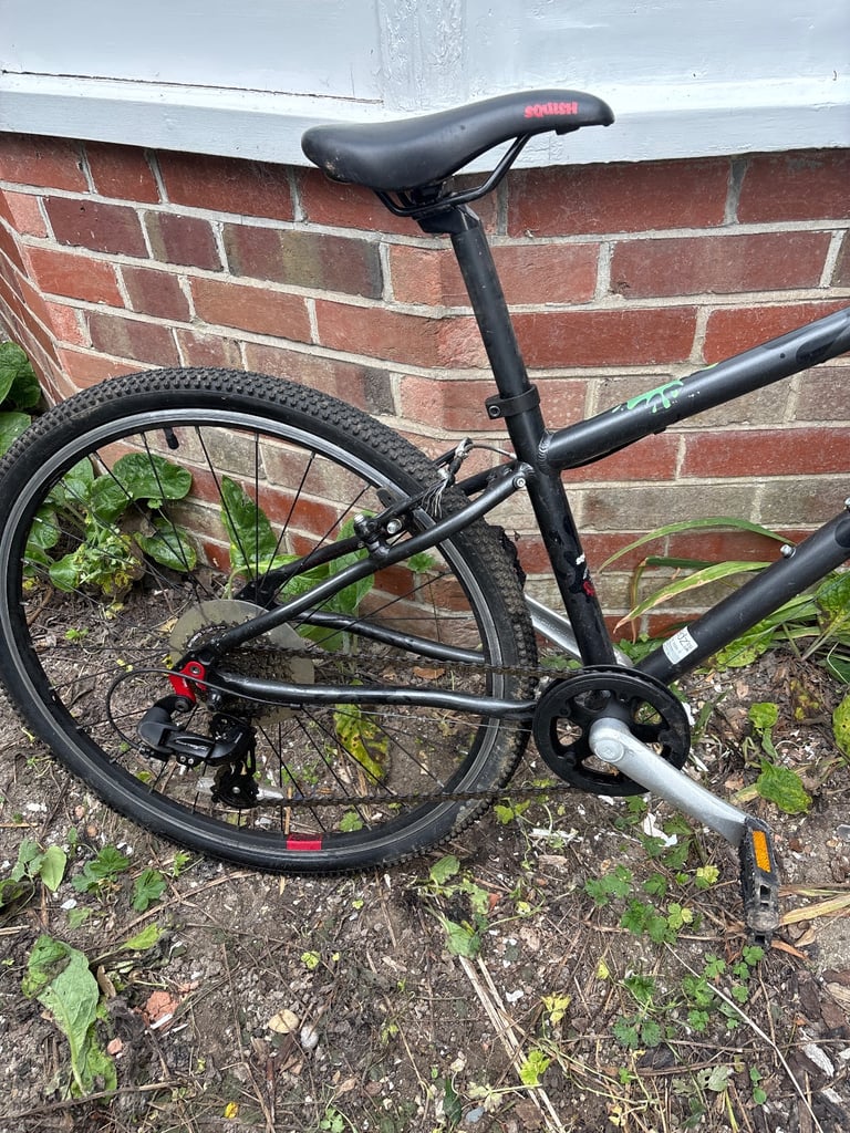 Squish Junior Hybrid Bike Kids Bicycle 26” Dark Grey