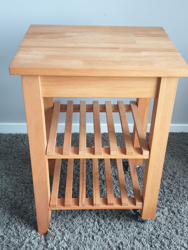 Wooden Kitchen Trolley 