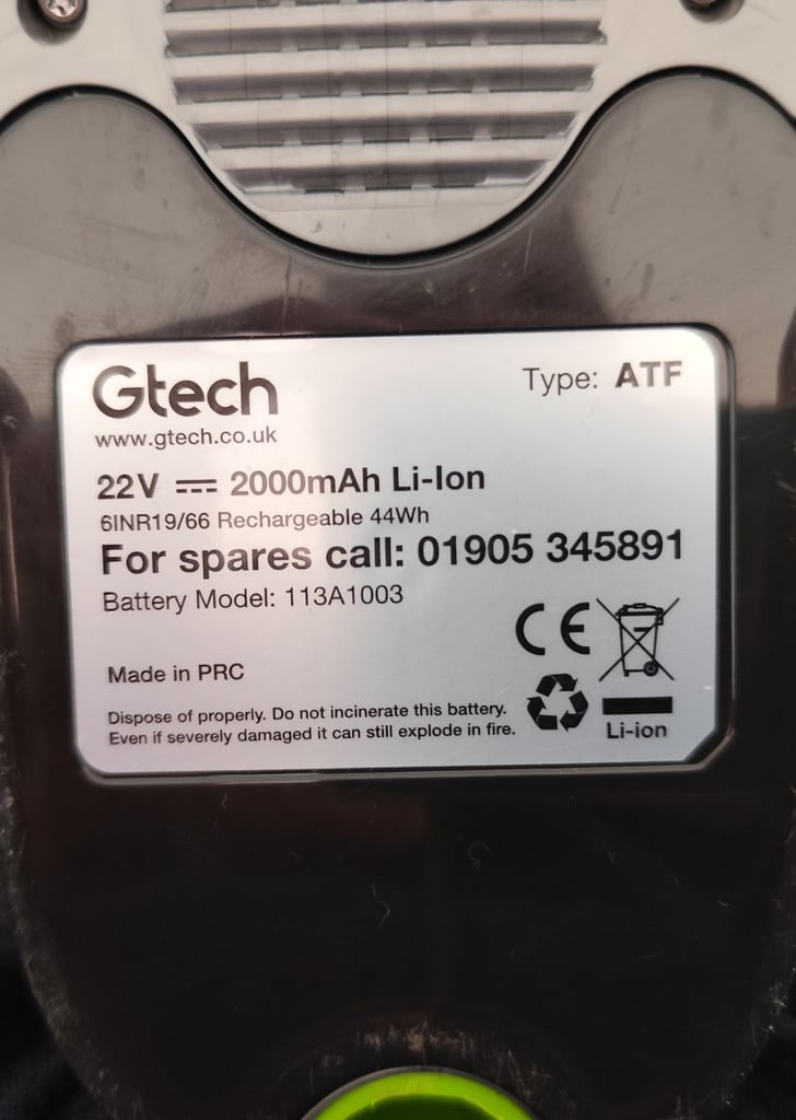 Gtech Multi Cordless Handheld Vacuum cleaner