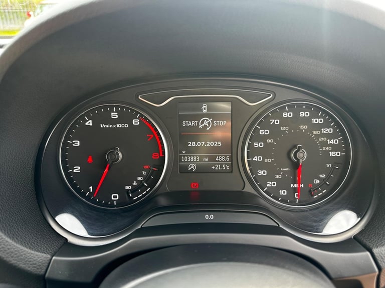 2014 Audi A3 1.4 TFSI S line Euro 6 (s/s) 3dr HATCHBACK Petrol Manual