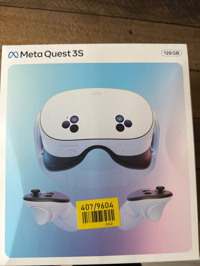 image for Meta Quest 3S.  Boxed with Controllers
