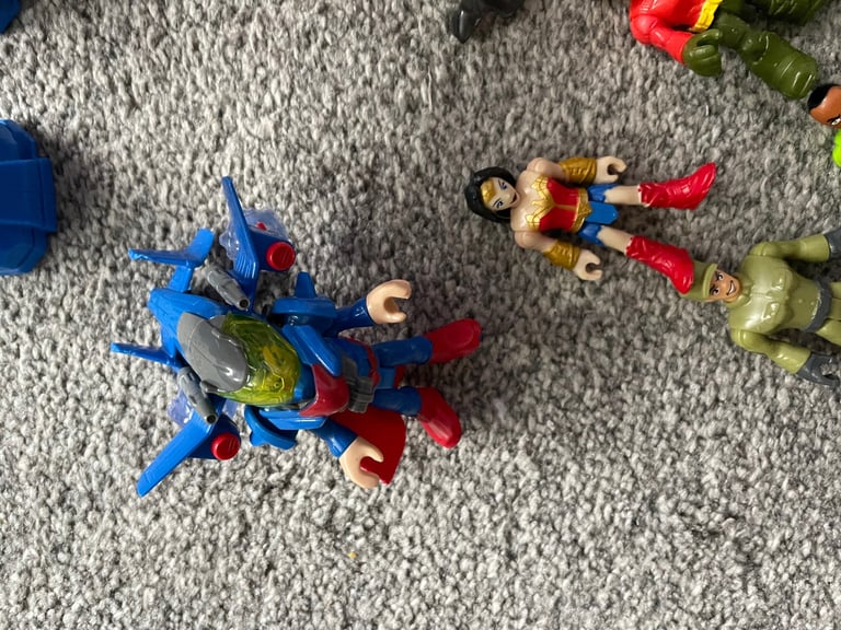 Imaginext figures & robots job lot collection Caister on sea gt Yarmouth 