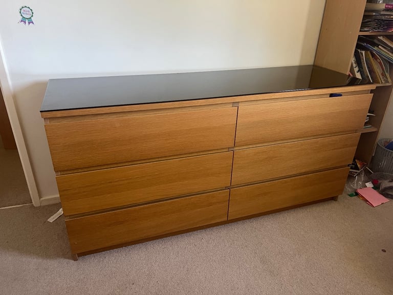 Ikea malm chest of drawers 