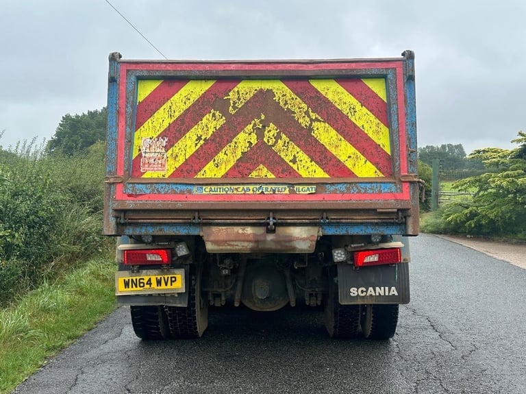 Scania P-Series P410 8 X 4 Steel Tipper