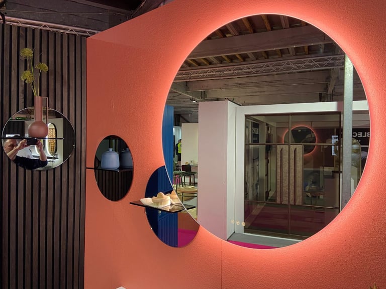 Dansani YOU! Urban 160cm set inc LED Mirror & Storage Bespoke Blue rrp £11163