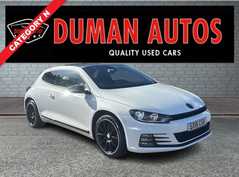 image for 2016 Volkswagen Scirocco 1.4 TSI BlueMotion Tech GT Black Edition Hatchback 3dr Petrol Manual Eur...
