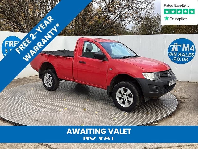 2014 Mitsubishi L200 DI-D 4Work Single Cab 4x4 **NO VAT** Pickup Diesel Manual