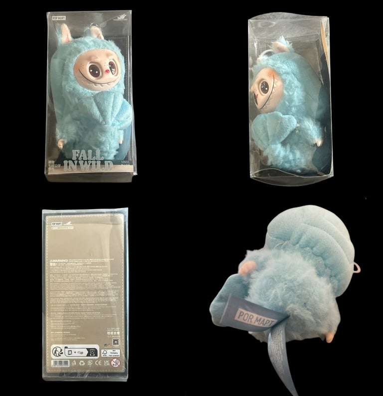 image for POP MART Lafufu The monsters Fall in Wild Vinyl Plush Doll Pendant With Box