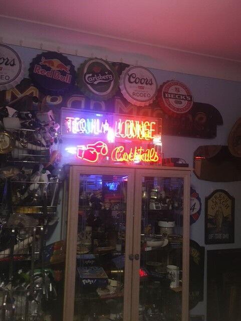 GENUINE GLASS-TUBE SHED PUB & HOME BAR NEON SIGNS: - PUB SHED, HOME BAR, MAN CAVE, WOMAN CAVE
