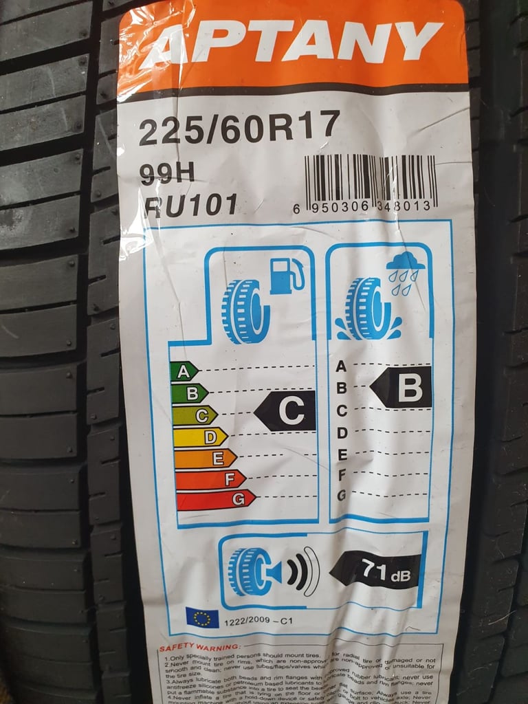 New wheel & tyre
