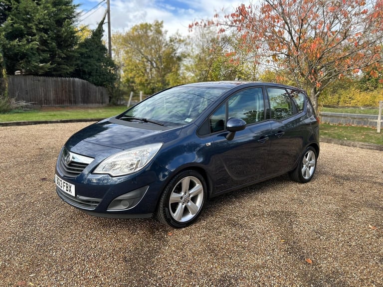 2013 Vauxhall Meriva 1.4 16V Exclusiv Euro 5 5dr MPV Petrol Manual
