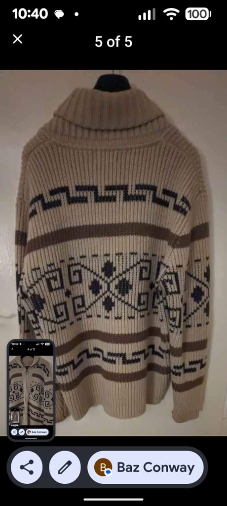 image for Original Westerley Sweater - Tan/Brown