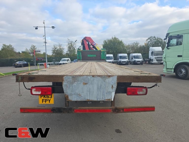 2013(63) DAF FAR CF 75.310 (2018) HMF1520 Crane – 292,000Kms