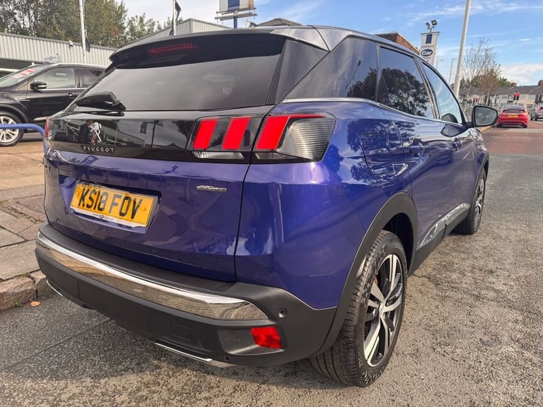 2018 Peugeot 3008 1.5 BlueHDi GT Line SUV 5dr Diesel Manual Euro 6 (s/s) (130 ps) HATCHBACK Diese...