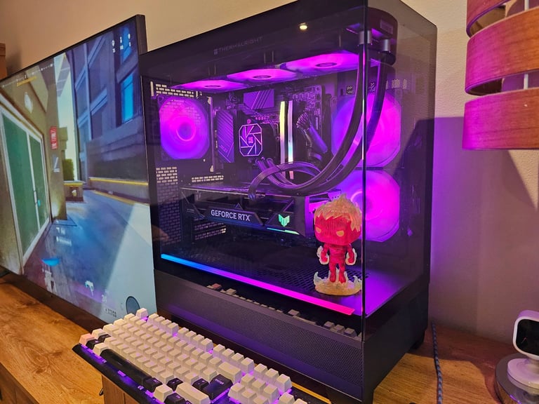 GAMING PC RTX 4070 Ti SUPER 16GB / Intel Core i9-13900k / 64GB DDR5 5600MHz / 2TB NVMe M.2