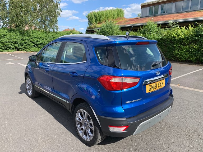FORD ECOSPORT  1.0t  TITANIUM   6 SPEED  2018  NEW BELTS  NEW MOT  WARRANTY 
