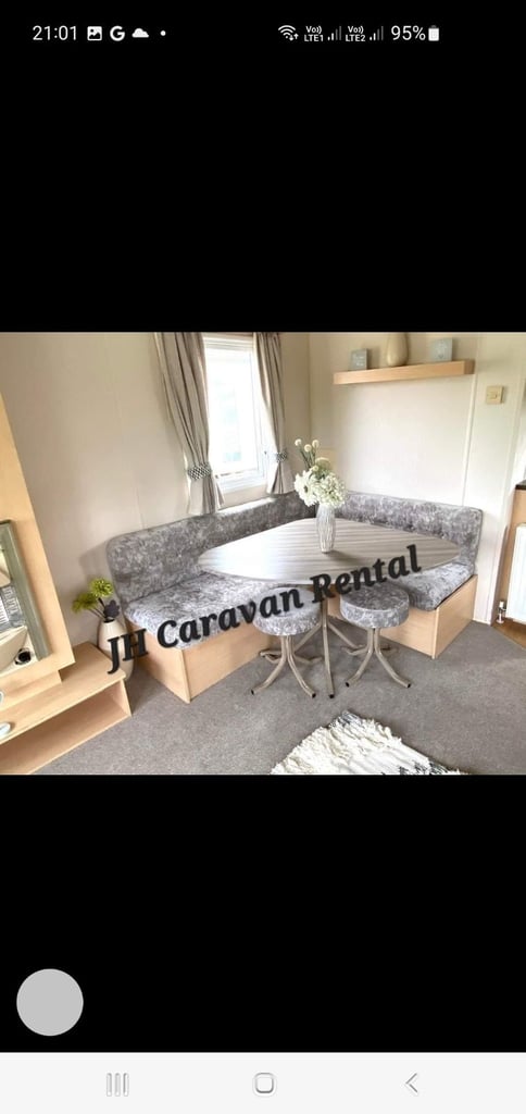 Caravan for sale 8 berth trecco bay