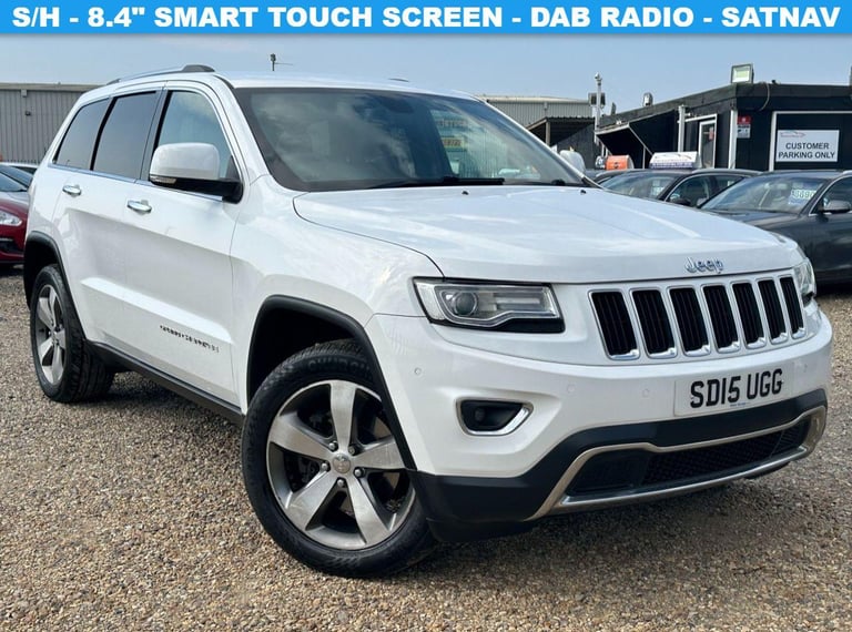 2015 Jeep Grand Cherokee 3.0 V6 CRD LIMITED 5d 247 BHP 8.4'' SMART TOUCH SCREEN - DAB RADIO ESTAT...