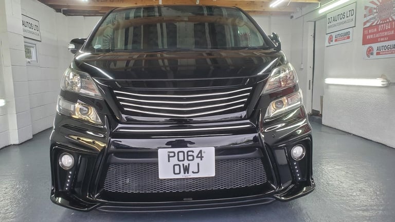 Toyota vellfire golden eyes 2.4 automatic 7 seat japanese import 56k miles 2014 