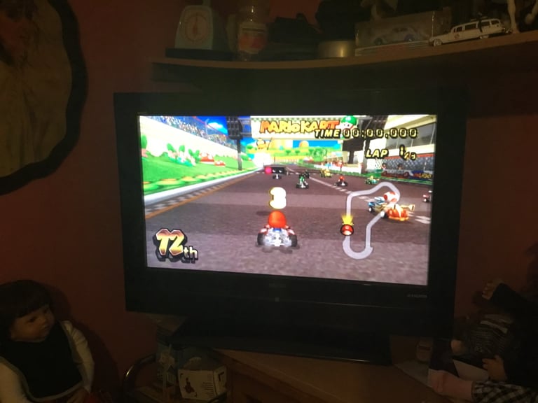 Wii console bundle,Mario kart,2 x wheels,controller 